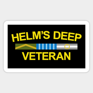 Helm's Deep Veteran Magnet